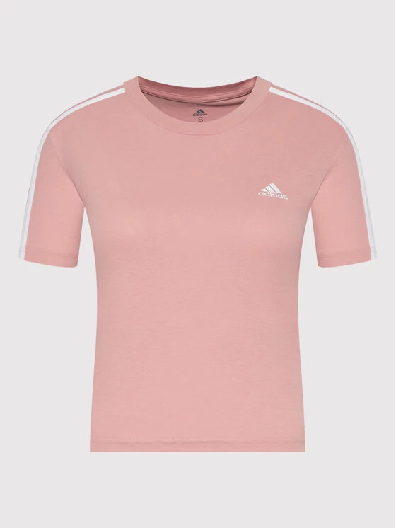 Αγορά 🔔 Adidas Γυναίκες T-shirts T-Shirt Essentials Loose 3-Stripes HF7245 Ροζ Relaxed Fit Ροζ 😍 5 Αγορά 🔔 Adidas Γυναίκες T-shirts T-Shirt Essentials Loose 3-Stripes HF7245 Ροζ Relaxed Fit Ροζ 😍 - Image 5
