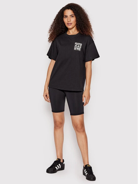 Νέος 🌟 Adidas Γυναίκες T-shirts T-Shirt HB1438 Μαύρο Regular Fit Μαύρο 👏 2 Νέος 🌟 Adidas Γυναίκες T-shirts T-Shirt HB1438 Μαύρο Regular Fit Μαύρο 👏 - Image 2