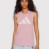 Η καλύτερη συμφωνία ???? Adidas Γυναίκες Tops Τοπ Sportswear Future Icons Winners 3.0 HE4185 Ροζ Loose Fit Ροζ ????