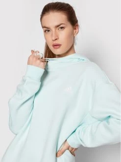 Πολύ καλή προσφορά ???? Adidas Γυναίκες Μπλούζες Μπλούζα Essentials Studio Fleece HD6771 Πράσινο Loose Fit Πράσινο ✨ -Adidas Performance Κατάστημα unnamed file 478