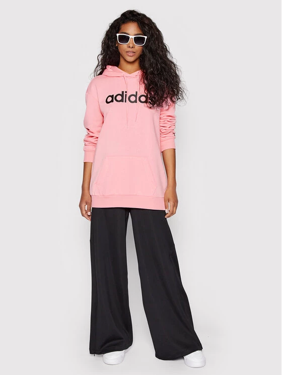 Flash Sale 😀 Adidas Γυναίκες Μπλούζες Μπλούζα Linear Ov HD1754 Ροζ Loose Fit Ροζ 🔥 2 Flash Sale 😀 Adidas Γυναίκες Μπλούζες Μπλούζα Linear Ov HD1754 Ροζ Loose Fit Ροζ 🔥 - Image 2