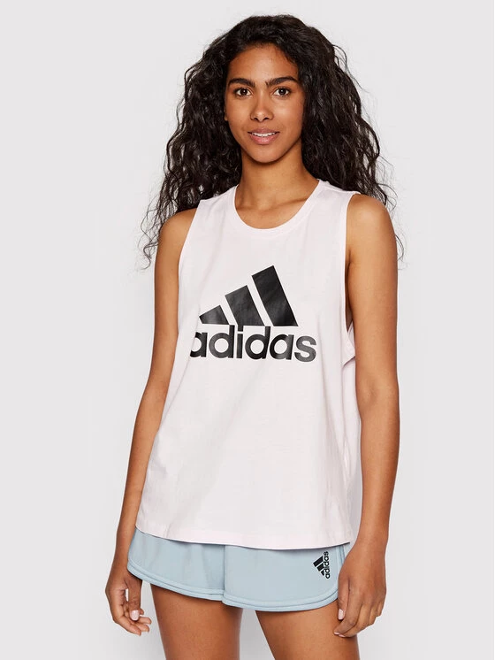 Προώθηση 🌟 Adidas Γυναίκες Tops Τοπ Essentials Big Logo HD1765 Ροζ Regular Fit Ροζ 🌟 1 Προώθηση 🌟 Adidas Γυναίκες Tops Τοπ Essentials Big Logo HD1765 Ροζ Regular Fit Ροζ 🌟