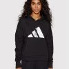 Εξοδος ???? Adidas Γυναίκες Μπλούζες Μπλούζα Future Icons HD1304 Μαύρο Loose Fit Μαύρο ⌛