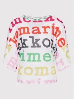 Πολύ καλή προσφορά ⭐ Adidas Γυναίκες T-shirts T-Shirt MARIMEKKO H67090 Λευκό Loose Fit Λευκό ✔️ -Adidas Performance Κατάστημα unnamed file 4837