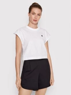 Συμφωνίες 🛒 Adidas Γυναίκες T-shirts T-Shirt ☀️ Summer H67050 Λευκό Regular Fit Λευκό 👍