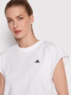 Συμφωνίες 🛒 Adidas Γυναίκες T-shirts T-Shirt ☀️ Summer H67050 Λευκό Regular Fit Λευκό 👍 -Adidas Performance Κατάστημα unnamed file 4856