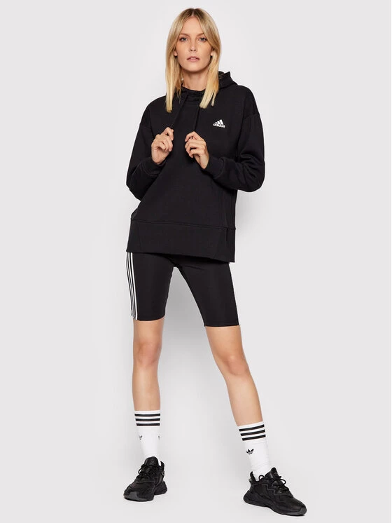 ΧΟΝΔΡΙΚΟ ΕΜΠΟΡΙΟ 🎉 Adidas Γυναίκες Μπλούζες Μπλούζα Essentials Studio Fleece HD6746 Μαύρο Loose Fit Μαύρο 🎉 2 ΧΟΝΔΡΙΚΟ ΕΜΠΟΡΙΟ 🎉 Adidas Γυναίκες Μπλούζες Μπλούζα Essentials Studio Fleece HD6746 Μαύρο Loose Fit Μαύρο 🎉 - Image 2