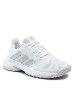 Η καλύτερη συμφωνία 🎉 Adidas Γυναίκες Παπούτσια για Τένις Παπούτσια CourtJam Control W GY1334 Λευκό Λευκό 👍