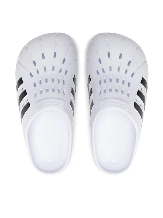 Προώθηση 🔔 Adidas Άνδρες Παντόφλες Adilette Clog FY8970 Λευκό Λευκό ✨ 5 Προώθηση 🔔 Adidas Άνδρες Παντόφλες Adilette Clog FY8970 Λευκό Λευκό ✨ - Image 5