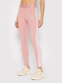 Η καλύτερη συμφωνία 🔥 Adidas Γυναίκες Κολάν Loungewear Essentials 3-Stripes HD1828 Ροζ Tight Fit Ροζ 🧨