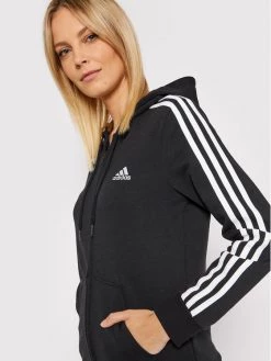 Πολύ καλή προσφορά ⭐ Adidas Γυναίκες Μπλούζες Μπλούζα Essentials French Terry 3-Stripes Full-Zip GL0792 Μαύρο Regular Fit Μαύρο 🧨 -Adidas Performance Κατάστημα unnamed file 5142