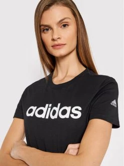 Κουπόνι 💯 Adidas Γυναίκες T-shirts T-Shirt Loungewear Essentials Logo GL0769 Μαύρο Slim Fit Μαύρο 🎉 -Adidas Performance Κατάστημα unnamed file 5147