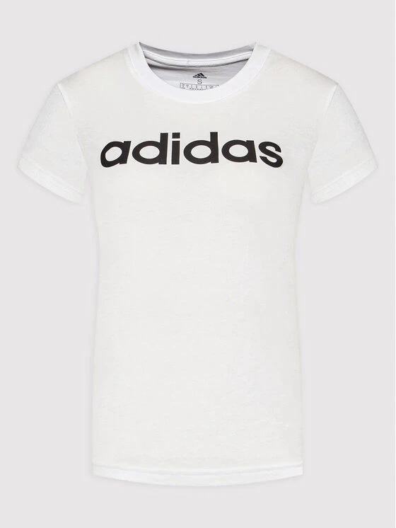 Πολύ καλή προσφορά 😀 Adidas Γυναίκες T-shirts T-Shirt Essentials GL0768 Λευκό Slim Fit Λευκό ✨ 5 Πολύ καλή προσφορά 😀 Adidas Γυναίκες T-shirts T-Shirt Essentials GL0768 Λευκό Slim Fit Λευκό ✨ - Image 5