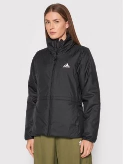 Συμφωνίες 😀 Adidas Γυναίκες Μπουφάν Outdoor Μπουφάν μεταβατικό BSC Insulated FT2570 Μαύρο Regular Fit Μαύρο ✔️