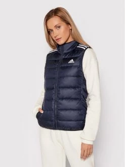 Εκπτωση ⭐ Adidas Γυναίκες Γιλέκα Γιλέκο Essentials Down Vest GT9137 Σκούρο μπλε Regular Fit Σκούρο μπλε 😍
