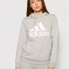 Καλύτερες κριτικές για 😍 Adidas Γυναίκες Μπλούζες Χωρίς Φερμουάρ Μπλούζα Essentials Logo GL0719 Γκρι Standard Fit Γκρι 🎉