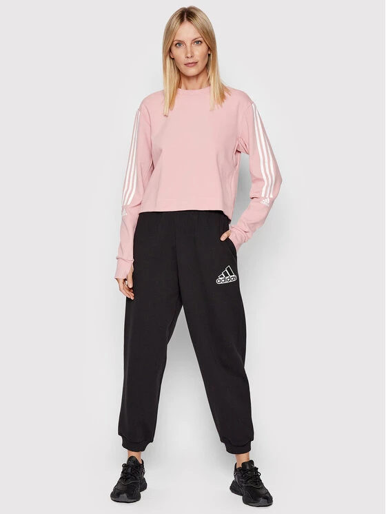 Πολύ καλή προσφορά ✨ Adidas Γυναίκες Μπλούζες Μπλούζα Designed To Move Crew HD1729 Ροζ Relaxed Fit Ροζ 🎉 2 Πολύ καλή προσφορά ✨ Adidas Γυναίκες Μπλούζες Μπλούζα Designed To Move Crew HD1729 Ροζ Relaxed Fit Ροζ 🎉 - Image 2