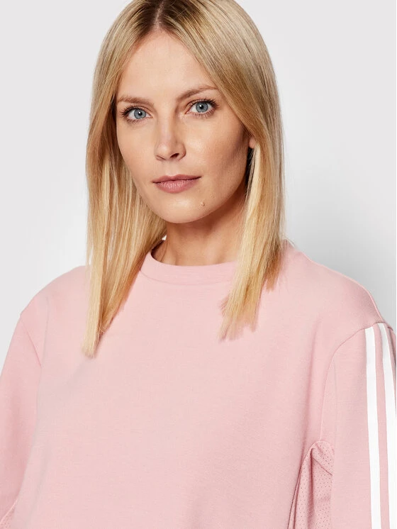 Πολύ καλή προσφορά ✨ Adidas Γυναίκες Μπλούζες Μπλούζα Designed To Move Crew HD1729 Ροζ Relaxed Fit Ροζ 🎉 4 Πολύ καλή προσφορά ✨ Adidas Γυναίκες Μπλούζες Μπλούζα Designed To Move Crew HD1729 Ροζ Relaxed Fit Ροζ 🎉 - Image 4