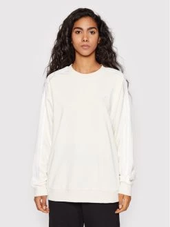 Προϋπολογισμός ⌛ Adidas Γυναίκες Μπλούζες Μπλούζα Essentials Studio HC9122 Μπεζ Loose Fit Μπεζ 🧨