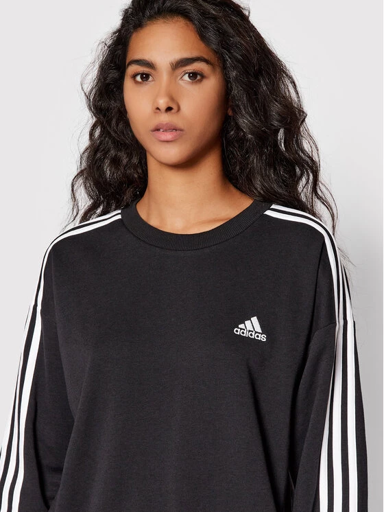 Εξοδος 💯 Adidas Γυναίκες Μπλούζες Μπλούζα Essentials Studio HC9124 Μαύρο Loose Fit Μαύρο 🤩 4 Εξοδος 💯 Adidas Γυναίκες Μπλούζες Μπλούζα Essentials Studio HC9124 Μαύρο Loose Fit Μαύρο 🤩 - Image 4