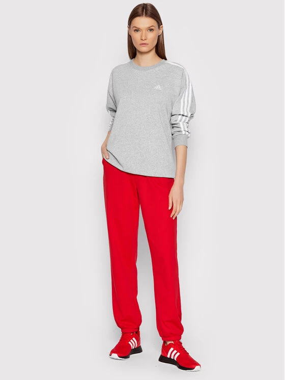 Τοπ 10 ⌛ Adidas Γυναίκες Μπλούζες Μπλούζα Essentials Studio HC9126 Γκρι Loose Fit Γκρι ⭐ 2 Τοπ 10 ⌛ Adidas Γυναίκες Μπλούζες Μπλούζα Essentials Studio HC9126 Γκρι Loose Fit Γκρι ⭐ - Image 2