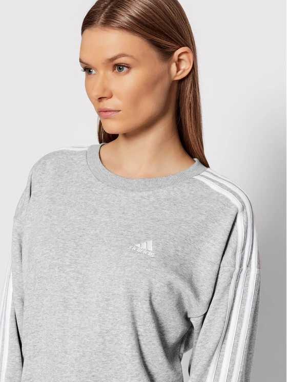 Τοπ 10 ⌛ Adidas Γυναίκες Μπλούζες Μπλούζα Essentials Studio HC9126 Γκρι Loose Fit Γκρι ⭐ 4 Τοπ 10 ⌛ Adidas Γυναίκες Μπλούζες Μπλούζα Essentials Studio HC9126 Γκρι Loose Fit Γκρι ⭐ - Image 4