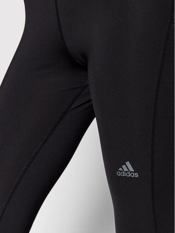 Ολοκαίνουργιο ❤️ Adidas Γυναίκες Κολάν Run Icons HA9937 Μαύρο Slim Fit Μαύρο ⭐ 4 Ολοκαίνουργιο ❤️ Adidas Γυναίκες Κολάν Run Icons HA9937 Μαύρο Slim Fit Μαύρο ⭐ - Image 4