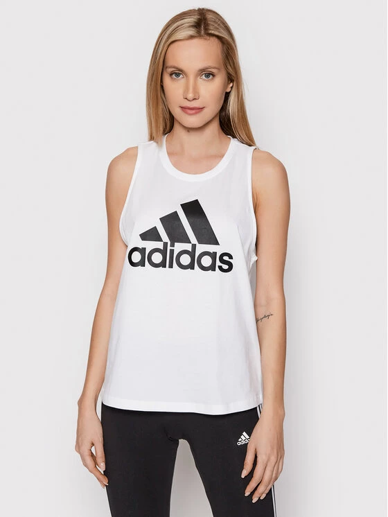 Αγορά ❤️ Adidas Γυναίκες Tops Τοπ Essentials Big Logo H10199 Λευκό Regular Fit Λευκό 🧨 1 Αγορά ❤️ Adidas Γυναίκες Tops Τοπ Essentials Big Logo H10199 Λευκό Regular Fit Λευκό 🧨