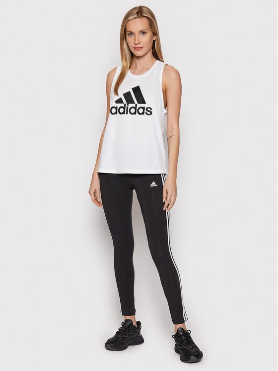 Αγορά ❤️ Adidas Γυναίκες Tops Τοπ Essentials Big Logo H10199 Λευκό Regular Fit Λευκό 🧨 2 Αγορά ❤️ Adidas Γυναίκες Tops Τοπ Essentials Big Logo H10199 Λευκό Regular Fit Λευκό 🧨 - Image 2