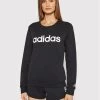 Εκπτωση ???? Adidas Γυναίκες Μπλούζες Μπλούζα Essentials Logo GL0718 Μαύρο Regular Fit Μαύρο ❤️