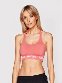 Προώθηση 🧨 Adidas Γυναίκες Αθλητικά Σουτιέν Σουτιέν τοπ Aeroknit GV5123 Ροζ Ροζ 🤩