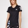 Προώθηση ???? Adidas Γυναίκες T-shirts T-Shirt Space Tee W GP5828 Μαύρο Regular Fit Μαύρο ⌛