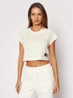 Συμφωνίες 💯 Adidas Γυναίκες T-shirts T-Shirt Sportswear GL0346 Μπεζ Regular Fit Μπεζ ✨