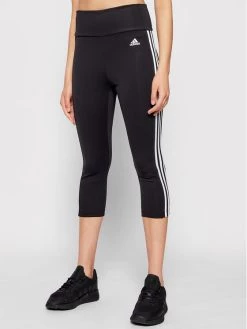 Φτηνός 🔥 Adidas Γυναίκες Κολάν Hr 3S GL3985 Μαύρο Slim Fit Μαύρο 🎉