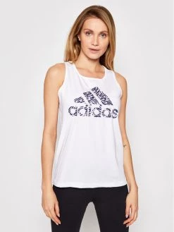 Κουπόνι ⭐ Adidas Γυναίκες Tops Τοπ U4u Aeroready GL3899 Λευκό Standard Fit Λευκό 🎉