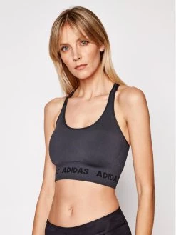 Πολύ καλή προσφορά 🥰 Adidas Γυναίκες Αθλητικά Σουτιέν Σουτιέν τοπ Aeroknit GL1121 Γκρι Γκρι 🔥