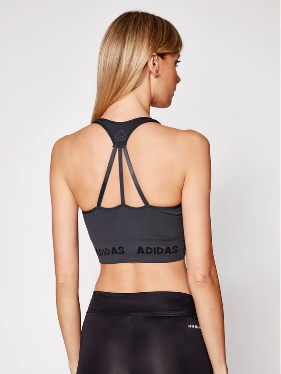 Πολύ καλή προσφορά 🥰 Adidas Γυναίκες Αθλητικά Σουτιέν Σουτιέν τοπ Aeroknit GL1121 Γκρι Γκρι 🔥 3 Πολύ καλή προσφορά 🥰 Adidas Γυναίκες Αθλητικά Σουτιέν Σουτιέν τοπ Aeroknit GL1121 Γκρι Γκρι 🔥 - Image 3