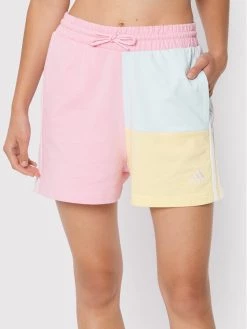 Adidas Performance Κατάστημα 20 Πολύ καλή προσφορά ✔️ Adidas Γυναίκες Αθλητικά Σορτς Αθλητικό σορτς Essentials 3-Stripes Colorblock HJ9474 Έγχρωμο Relaxed Fit Έγχρωμο ⭐