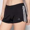 Flash Sale ✔️ Adidas Γυναίκες Αθλητικά Σορτς Αθλητικό σορτς Pacer 3-Stripes DU3502 Μαύρο Regular Fit Μαύρο 😍