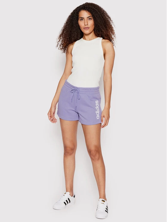 Εξοδος ???? Adidas Γυναίκες Αθλητικά Σορτς Αθλητικό σορτς Essentials HE9362 Μωβ Slim Fit Μωβ ???? 2 Εξοδος ???? Adidas Γυναίκες Αθλητικά Σορτς Αθλητικό σορτς Essentials HE9362 Μωβ Slim Fit Μωβ ???? - Image 2