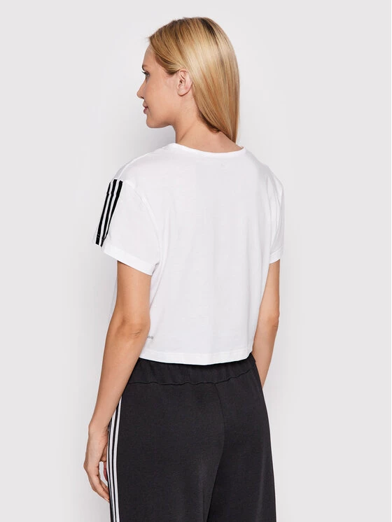 Η καλύτερη συμφωνία ✨ Adidas Γυναίκες T-shirts T-Shirt Aeroredy Made For Training HD9352 Λευκό Loose Fit Λευκό 🥰 3 Η καλύτερη συμφωνία ✨ Adidas Γυναίκες T-shirts T-Shirt Aeroredy Made For Training HD9352 Λευκό Loose Fit Λευκό 🥰 - Image 3