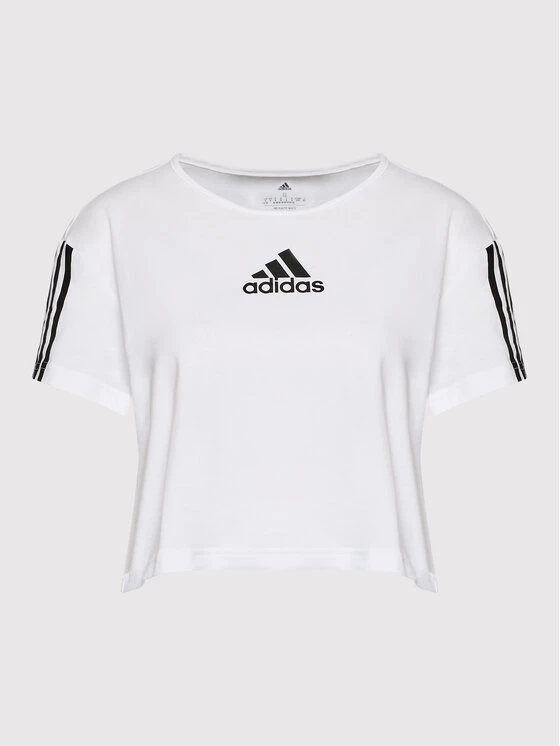 Η καλύτερη συμφωνία ✨ Adidas Γυναίκες T-shirts T-Shirt Aeroredy Made For Training HD9352 Λευκό Loose Fit Λευκό 🥰 5 Η καλύτερη συμφωνία ✨ Adidas Γυναίκες T-shirts T-Shirt Aeroredy Made For Training HD9352 Λευκό Loose Fit Λευκό 🥰 - Image 5