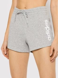 Πολύ καλή προσφορά 😉 Adidas Γυναίκες Αθλητικά Σορτς Αθλητικό σορτς Essentials Logo H07874 Γκρι Slim Fit Γκρι 👍