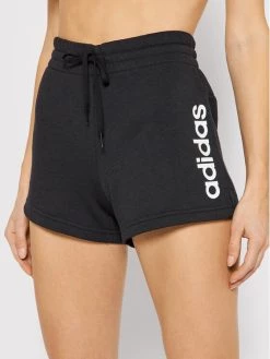 Πολύ καλή προσφορά ❤️ Adidas Γυναίκες Αθλητικά Σορτς Αθλητικό σορτς Essential Logo GM5524 Μαύρο Slim Fit Μαύρο 💯