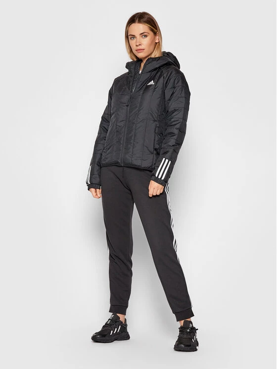 Ολοκαίνουργιο ❤️ Adidas Γυναίκες Πουπουλένια Μπουφάν Μπουφάν πουπουλένιο Itavic 3-Stripes GU3957 Μαύρο Regular Fit Μαύρο 🌟 2 Ολοκαίνουργιο ❤️ Adidas Γυναίκες Πουπουλένια Μπουφάν Μπουφάν πουπουλένιο Itavic 3-Stripes GU3957 Μαύρο Regular Fit Μαύρο 🌟 - Image 2