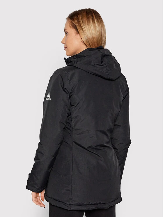 Προώθηση 👏 Adidas Γυναίκες Χειμωνιάτικα Μπουφάν Parka Utilitas GT1707 Μαύρο Relaxed Fit Μαύρο ✨ 4 Προώθηση 👏 Adidas Γυναίκες Χειμωνιάτικα Μπουφάν Parka Utilitas GT1707 Μαύρο Relaxed Fit Μαύρο ✨ - Image 4